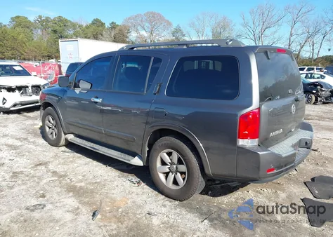 2011 Nissan Armada Sv from USA, damaged, VIN 5N1BA0ND2BN617306